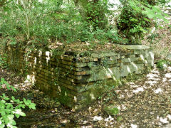 Gelligroes level drainage chamber, August 2011